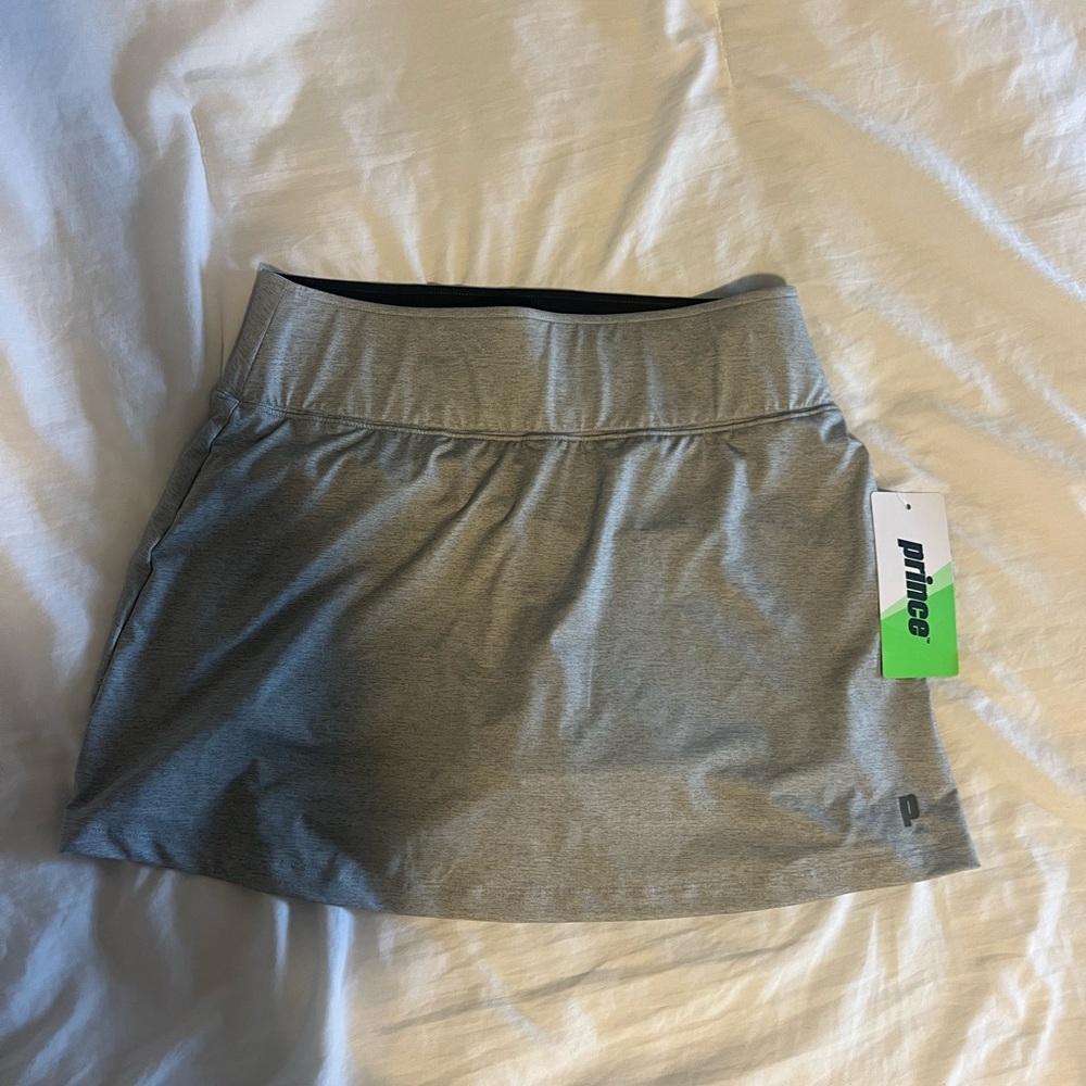 heather grey NWT sports/golf skirt